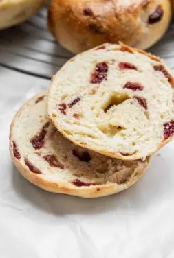cranberry walnut bagels
