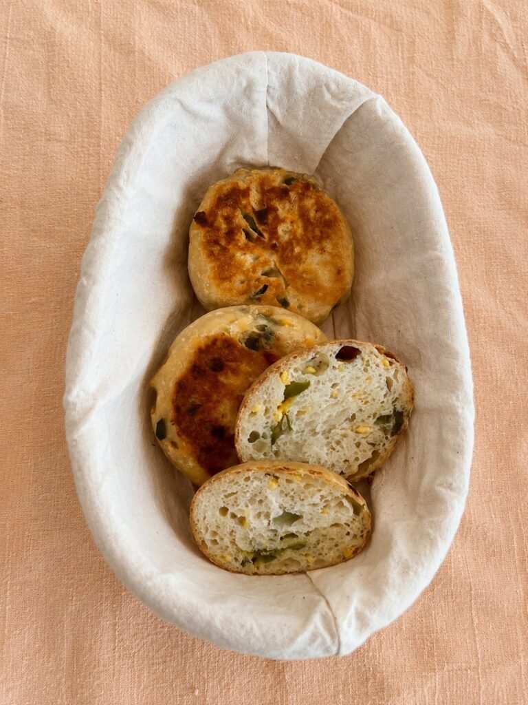 Menu Sourdough English Muffins