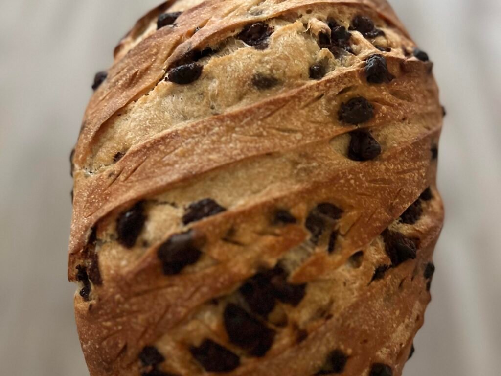 Chocolate Chip Sourdough Loaf