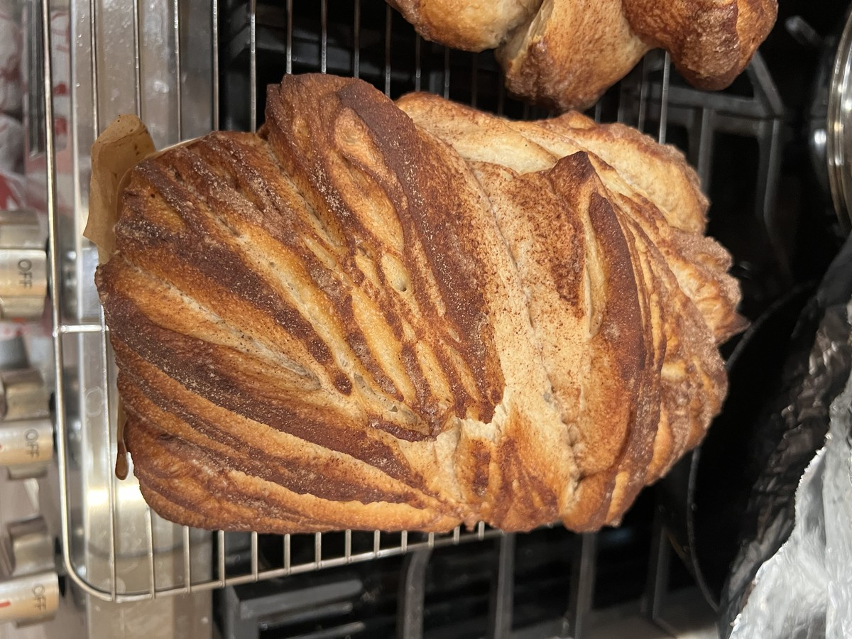 Menu Sourdough Cinnamon Layered Loaf