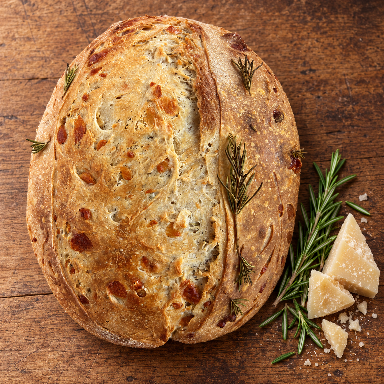 Menu Rosemary Parmesan Sourdough