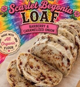 Menu Scarlet Begonia Loaf - Barberry and Caramelized Onion