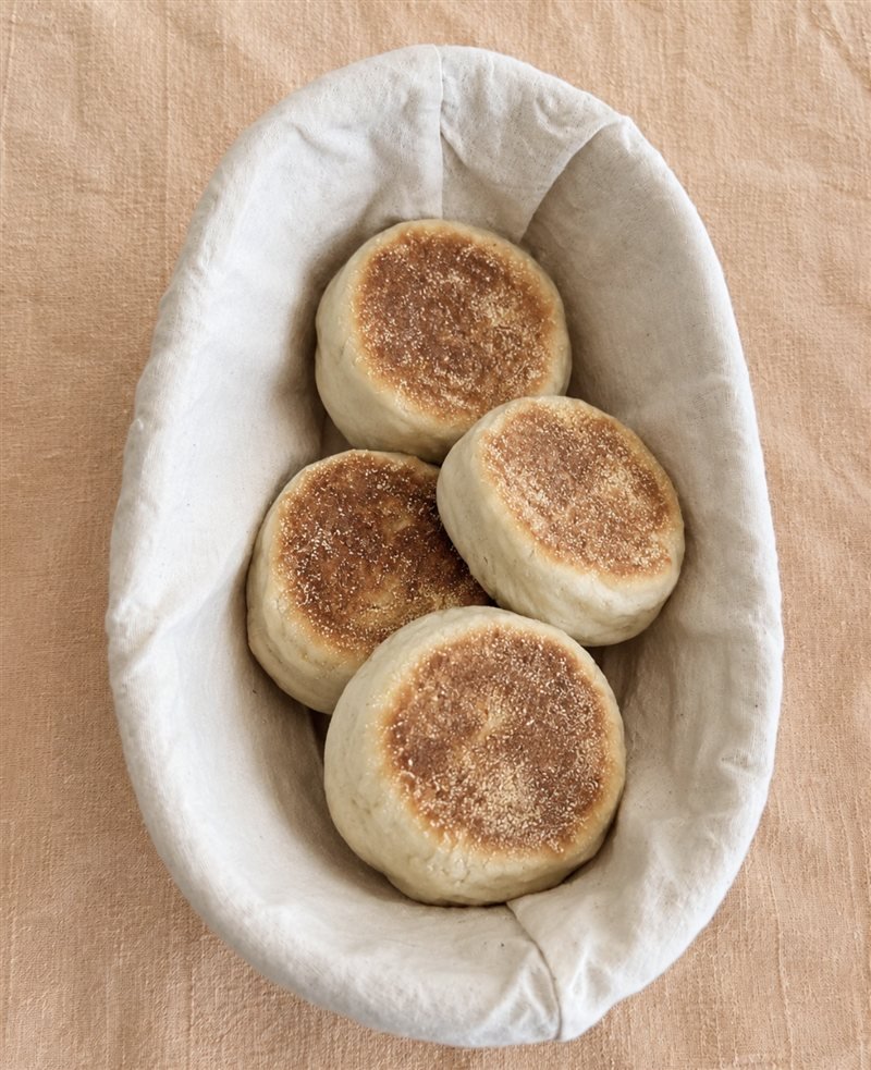Sourdough English Muffins