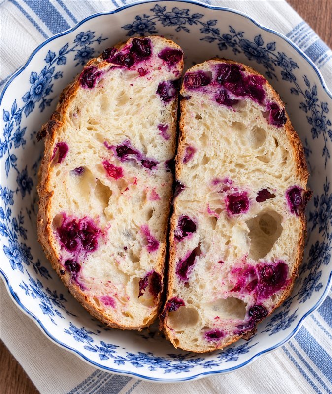 Menu Triple Berry Loaf